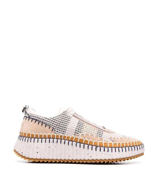 Chloé Natural Sneakers Nama