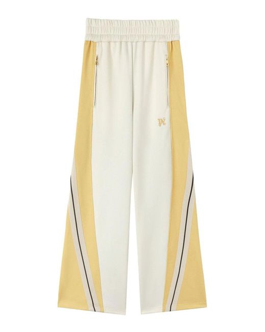 Palm Angels White Tracksuit Trousers