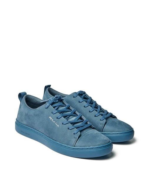 Paul Smith Blue Sneakers Lee Nubuk for men