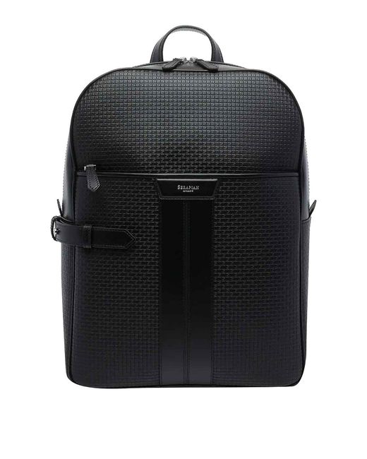 Serapian Black Stepan Backpack