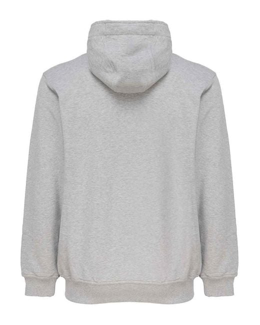 Comme des Garçons Gray Cotton Sweatshirt With Andy Warhol Print for men