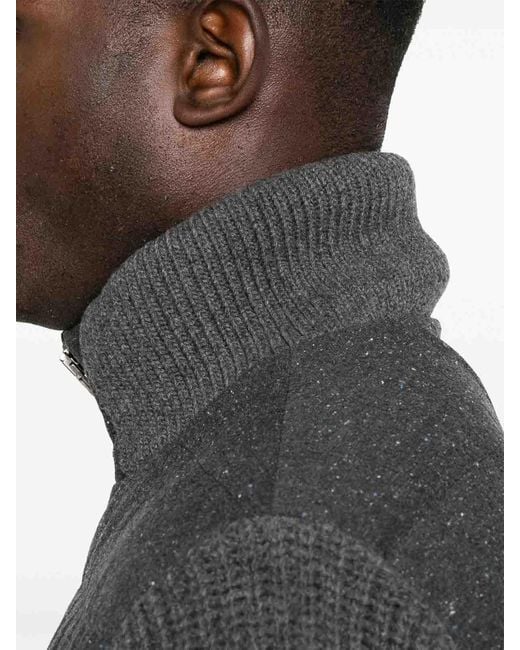 Herno Gray Piumino Bomber for men