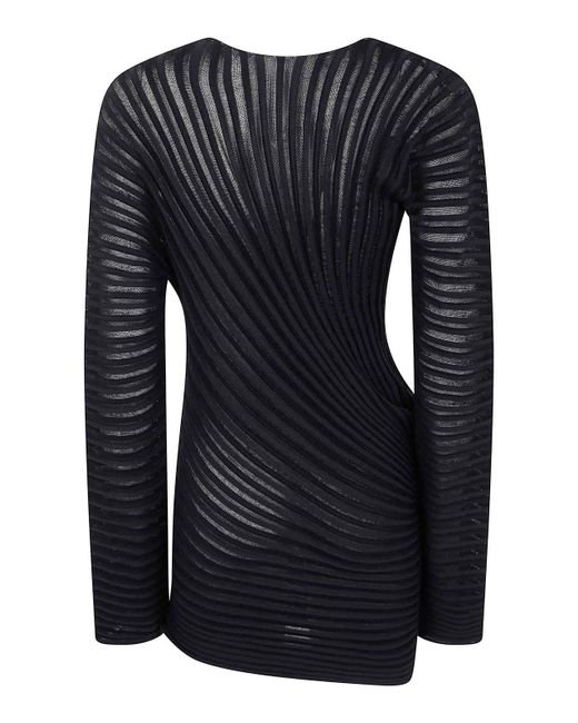 Pleats Please Issey Miyake Blue Stream Top