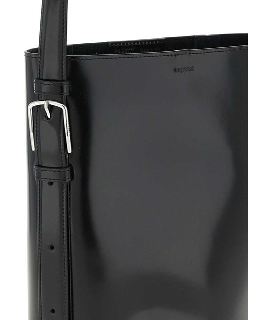 Coperni Black Ergonomic Bucket Bag