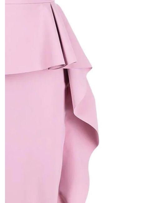 La Petite Robe Di Chiara Boni Pink Margret Boat Neck Dress