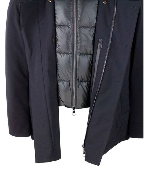 Montecore Blue Tech Fabric Jacket for men