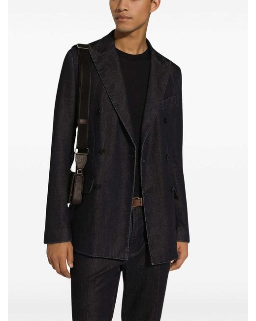 Dolce & Gabbana Blue Jacket for men