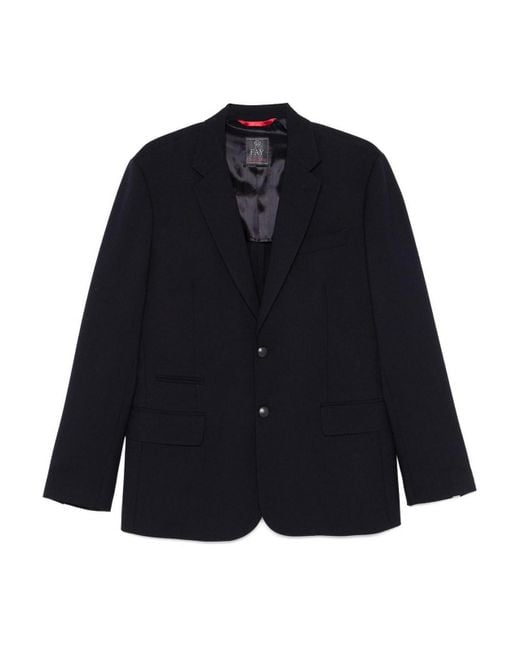 Fay Blue Blazer for men