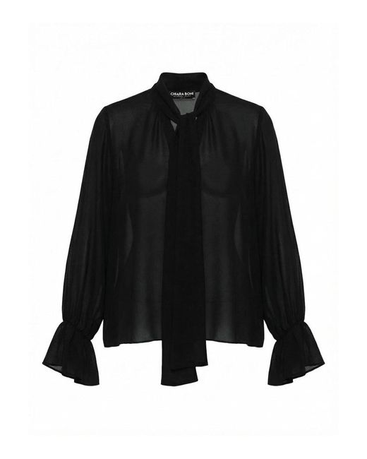 La Petite Robe Di Chiara Boni Black Mihai Shirt