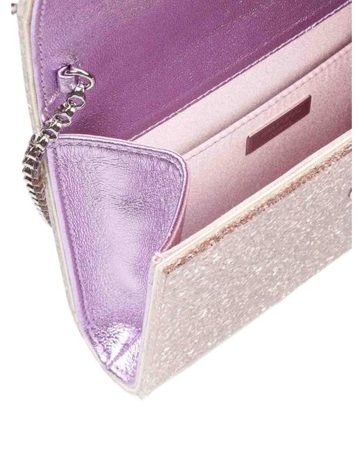 Jimmy Choo Pink Candy Clutch Bag