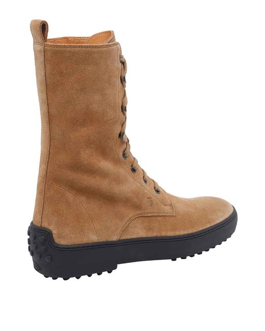 Tod's Brown Winter Gommino Bootie