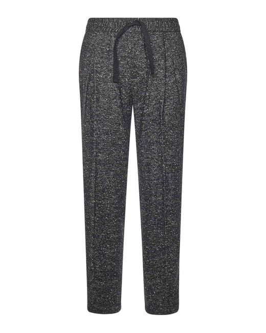 Dolce & Gabbana Gray Jogging Pants for men