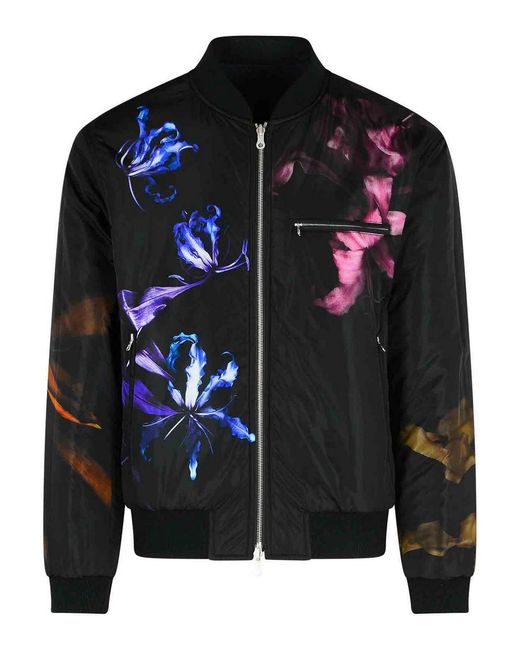Dries Van Noten Blue Volker Reversible Cotton Blend Jacket for men