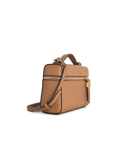 Tory Burch Brown Romy Slim Mini Bag