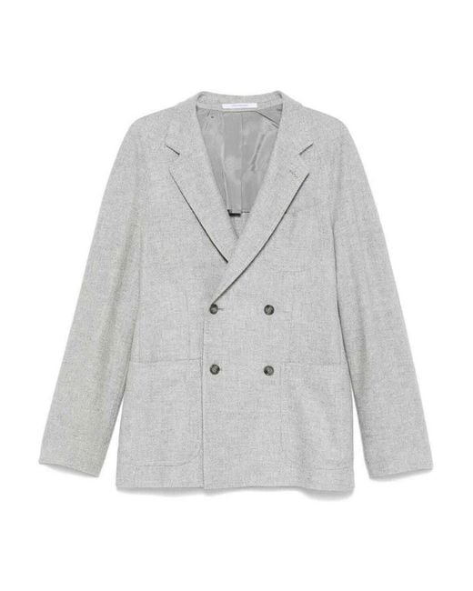 Tagliatore Gray Jacket for men