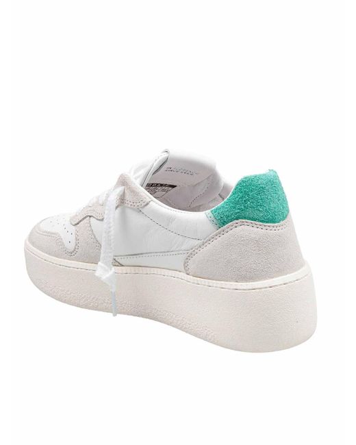 Date White Date Sneakers Court Platform