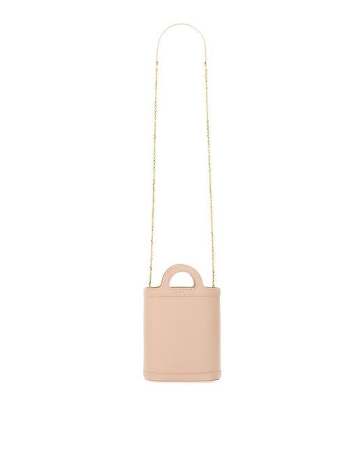 Marni White Tropicalia Nano Bag
