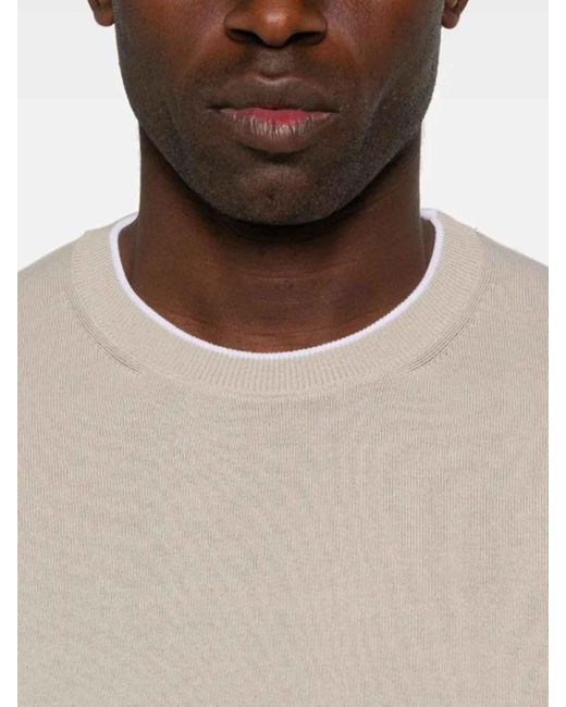 Pullover di Peserico in White da Uomo