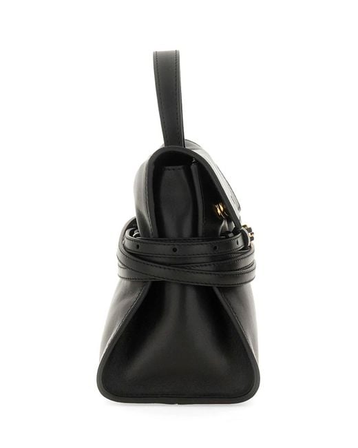 Moschino Black Tie Me Jumbo Bag