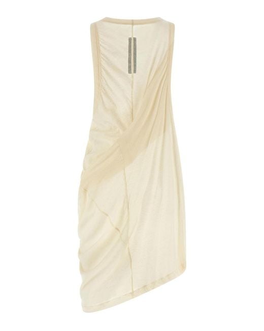 Rick Owens White Anthem Tank Top for men