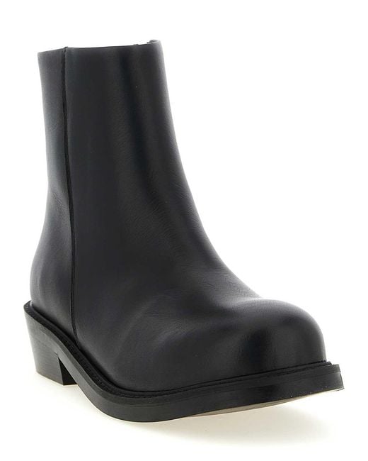 Seafarer Black Lerato Ankle Boots for men