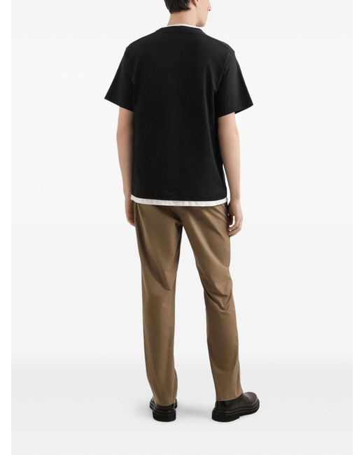 Dolce & Gabbana Black Cotton T-Shirt for men
