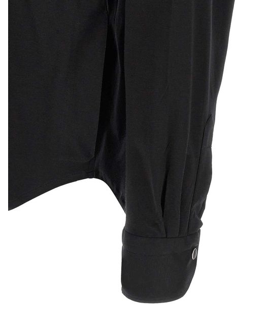 Kiton Black Buba Shirt for men