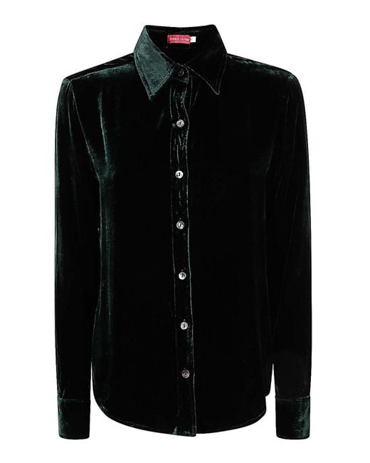 BIANCO LEVRIN Black Audrey Shirt