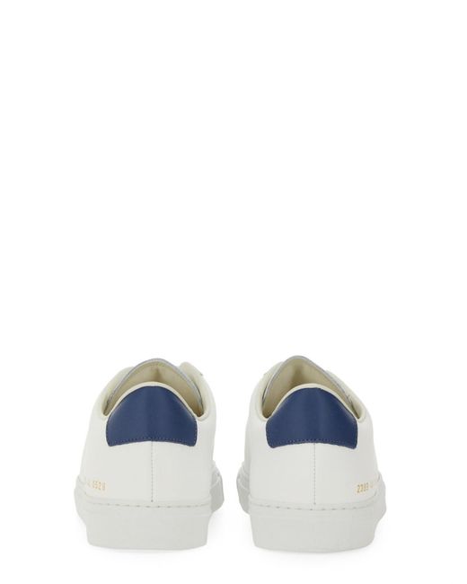 Common Projects White Retro Classic Sneaker for men