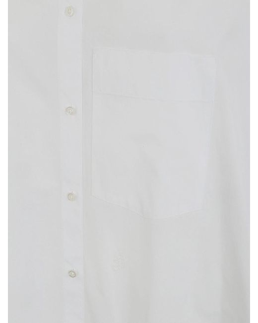 Jil Sander White Sunday Oversized Boxy Shirt