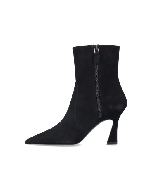 Stuart Weitzman Black Ankle Boots