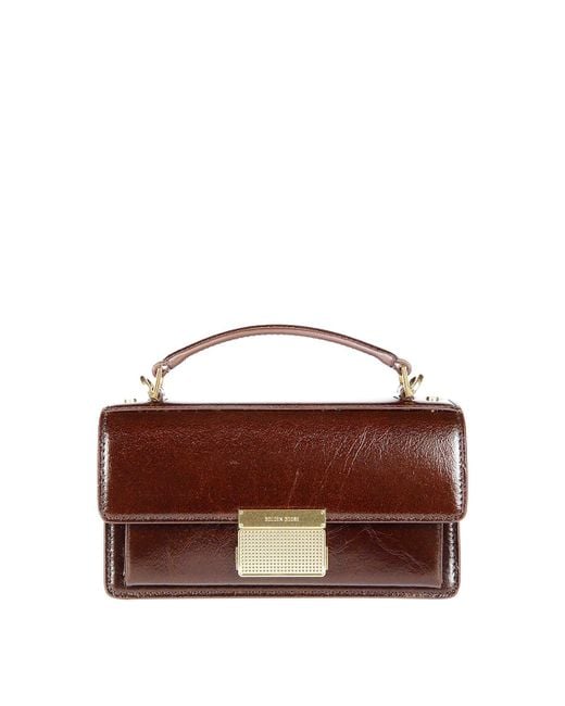 Golden Goose Deluxe Brand Brown Venezia Small Shiny