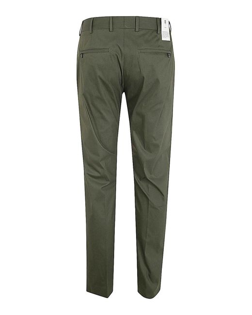 PT Torino Green Techno Pants for men