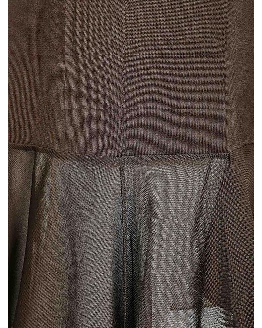 Tom Ford Brown Knitted Skirt