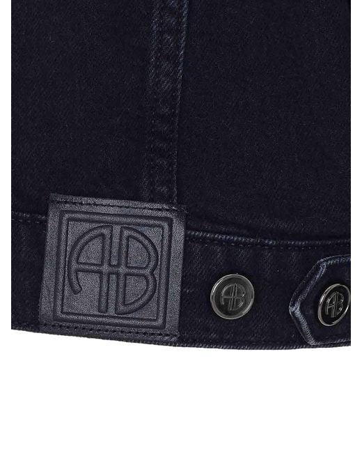 Anine Bing Blue Vintage Quincy Jacket