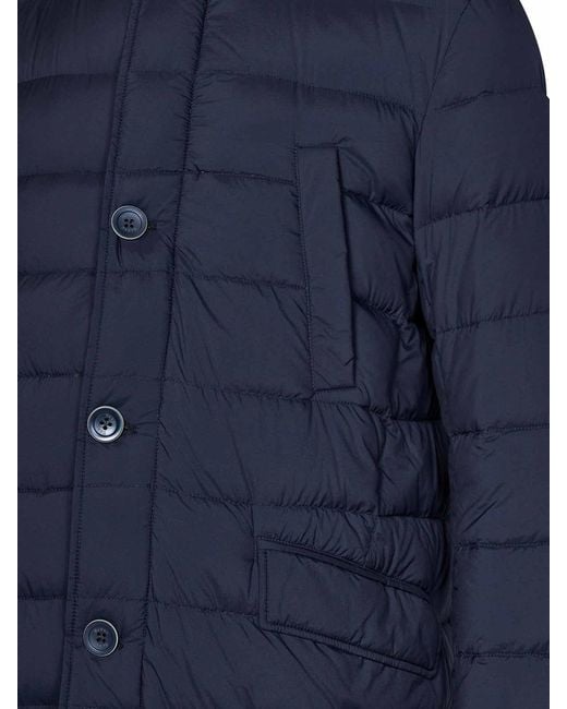 Herno Blue Parkas for men