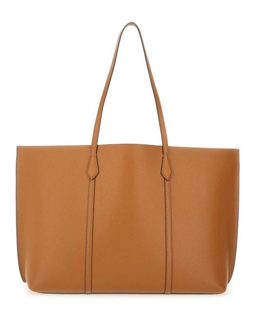 Tory Burch Brown Perry Shopping Bag