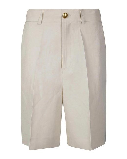 P.A.R.O.S.H. White Shorts