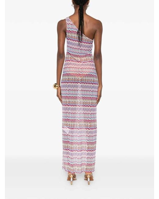 Missoni Purple Long Cover Up