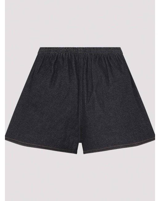 Jacquemus Blue De-Nimes Amelo Shorts