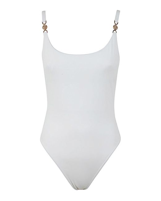 Versace White One-piece Beachwear