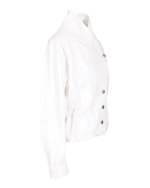 Isabel Marant White Denim Jacket