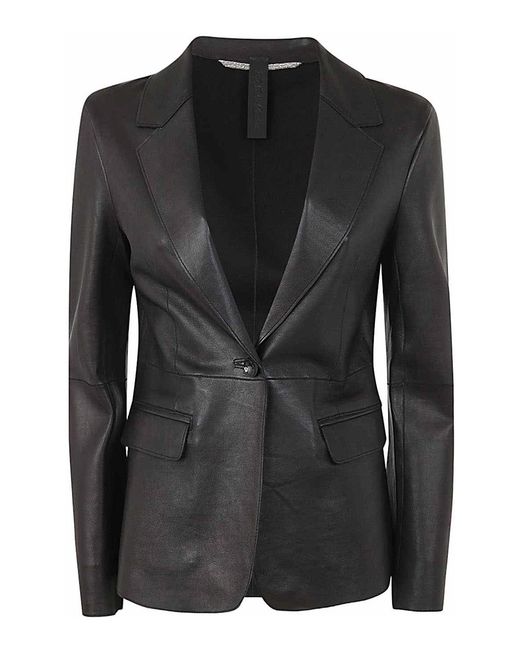 The Jackie Leathers Black Lucy Blazer