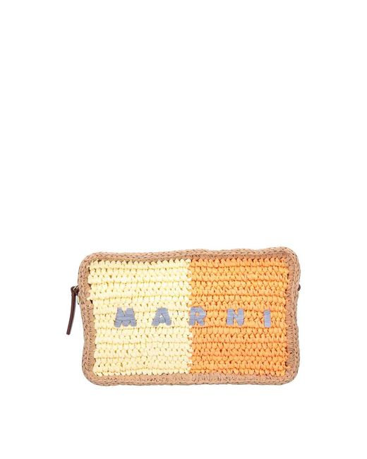 Marni Metallic Seaside Shoulder Bag