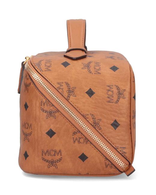 MCM Brown Pouch for men