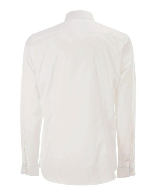 Fay White Shirt for men