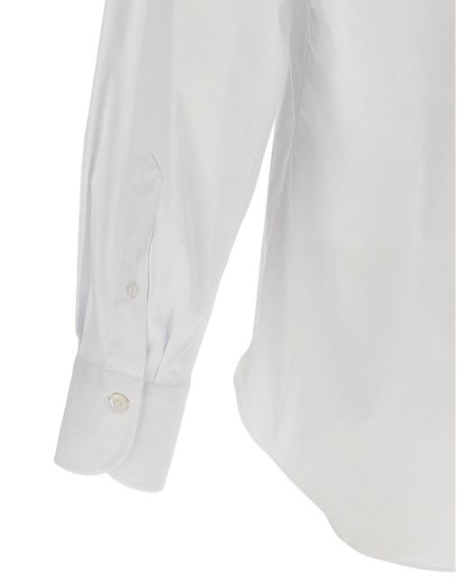 Finamore 1925 White Napoli Shirt for men