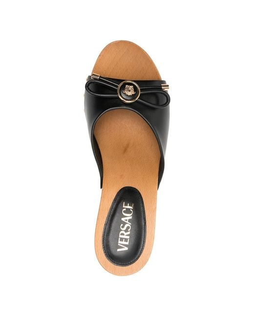 Versace Black Sandals