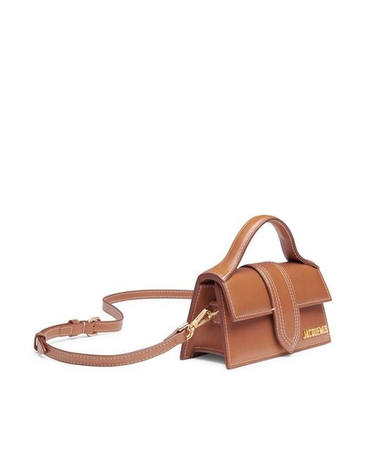 Jacquemus Brown Small Flap Bag Le Bambino