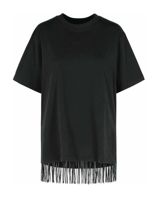 Sportmax Black Teatino' Cotton T-Shirt